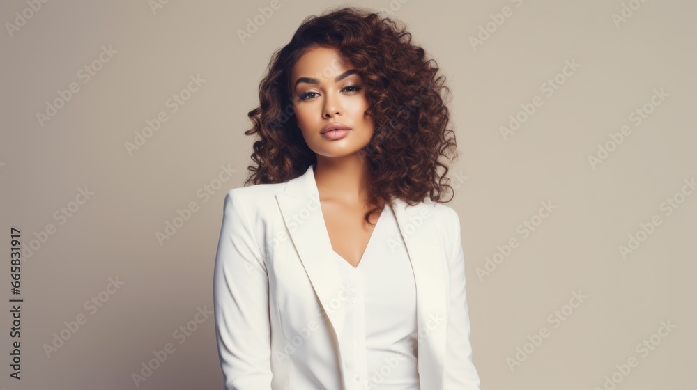 photo portrait of a stylish business woman in a business suit. Fashion and beauty. photo portrait of a stylish business woman in a business suit. Fashion and beauty.