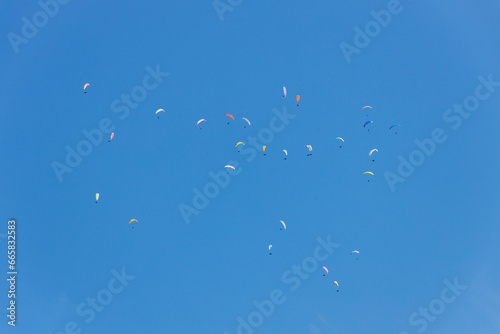 A Sky Full of Paragliders