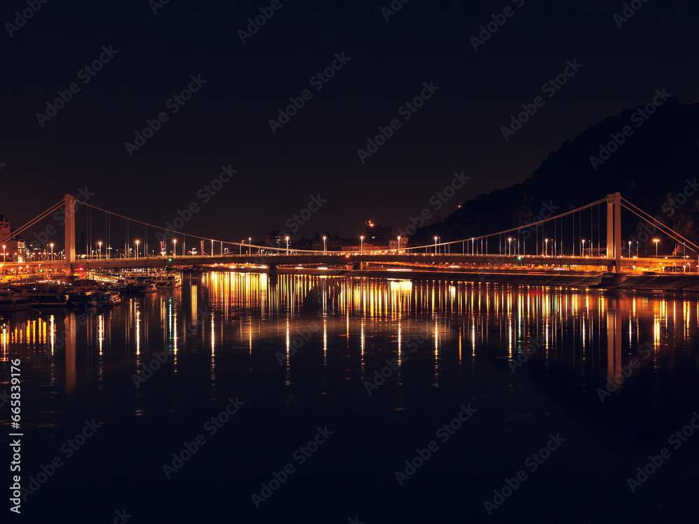 bridge at night