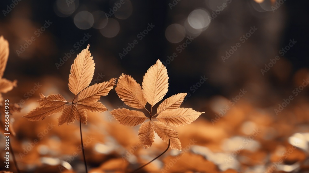 Autumn leaves background Autumn leaves background