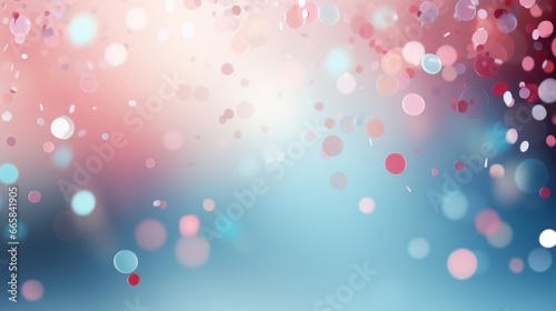 Holiday background with confetti