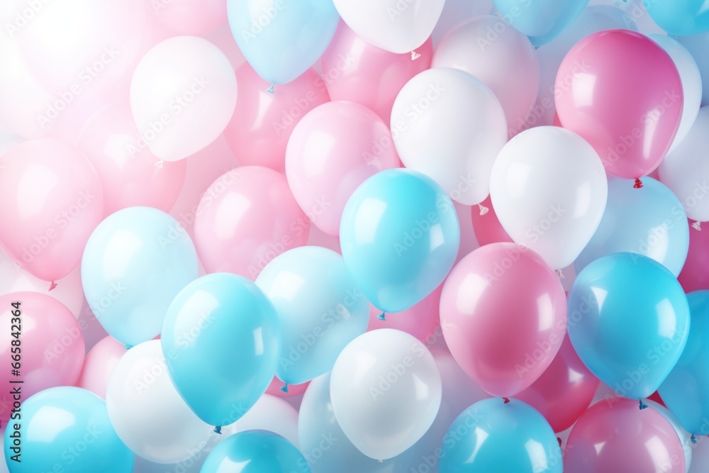 Pink and Blue minimalist background Pink and Blue minimalist background