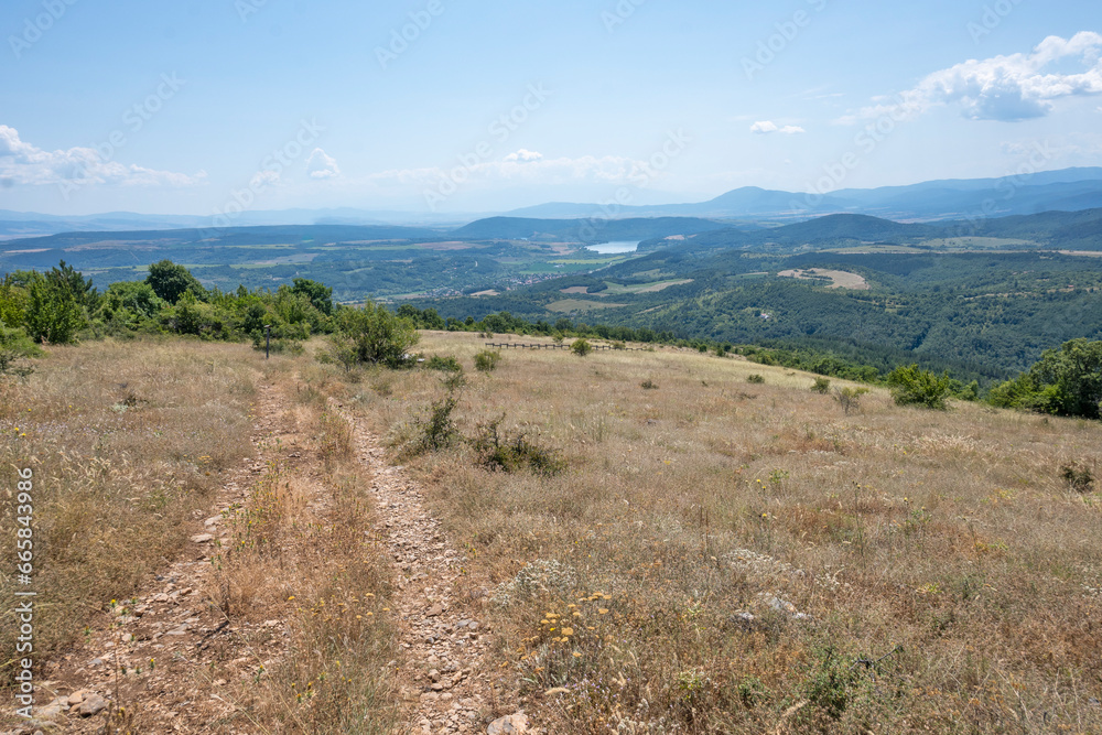 Fototapeta premium Summer Landscape of Rudina mountain, Bulgaria
