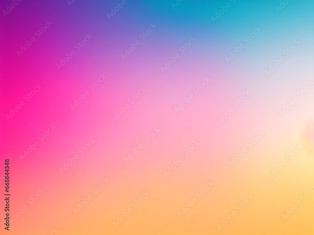 Gradient transition background of dreamy pink, orange, and blue colors blending seamlessly.