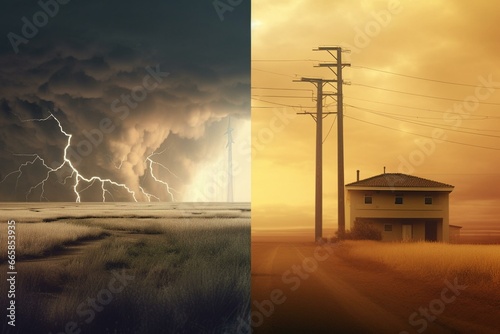 Energy, prices - relief and current rates. Generative AI photo