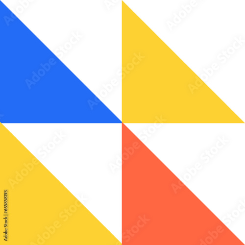 Bauhaus Mosaic Geometric