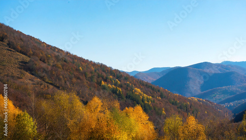 autumn mountain landscape