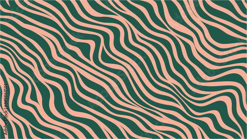 Illusion of wavy rotation movement. Distorted chevron. Mosaic. ABSTRACT ILLUSTRATION  PSYCHEDELIC DESIGN. Exotic nature decoration seamless background pattern.