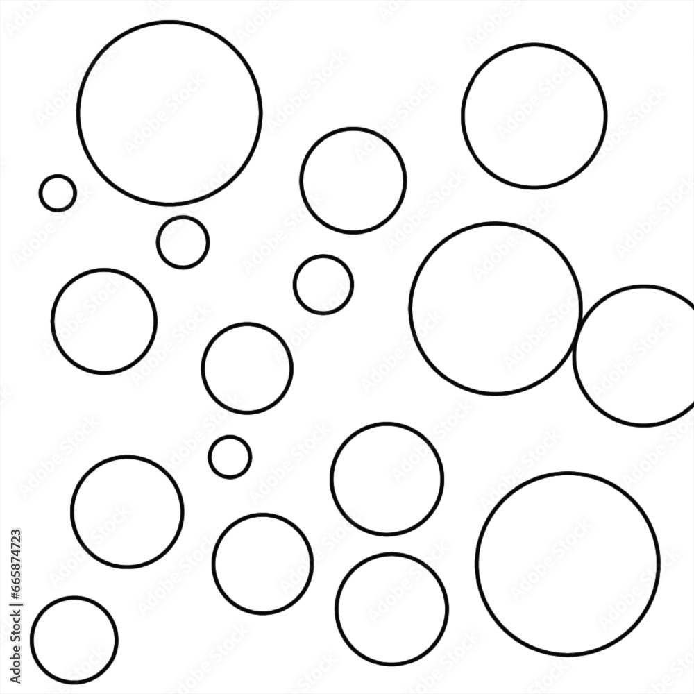 a very abstract circle shape