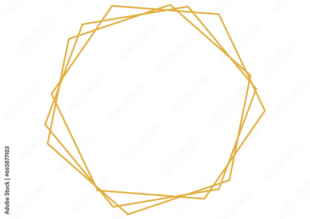 hexagon line 8