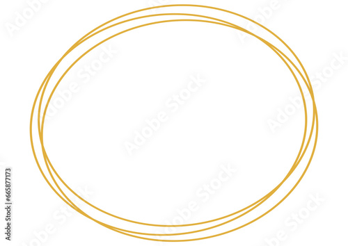 oval circle line 5