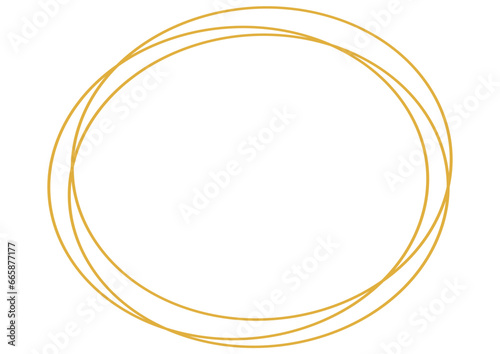oval circle line 2
