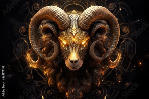 Zodiac Aries Symbol Aries is a fire sign photo