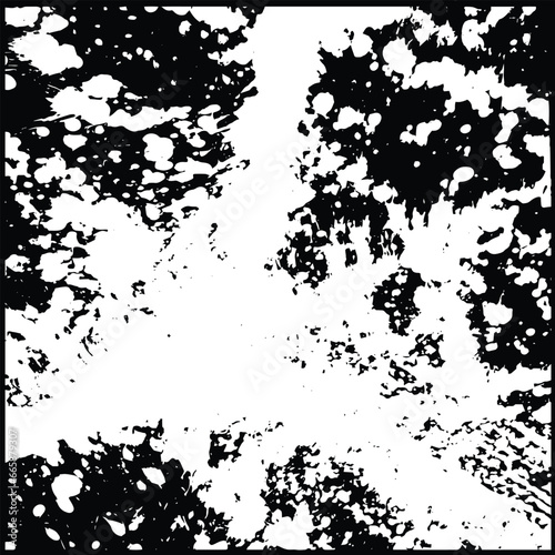 white and black  brush stroke grunge abstract  background illustration vector
