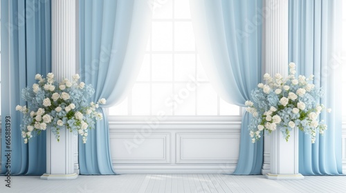 Midnight Blue Wedding Ambiance