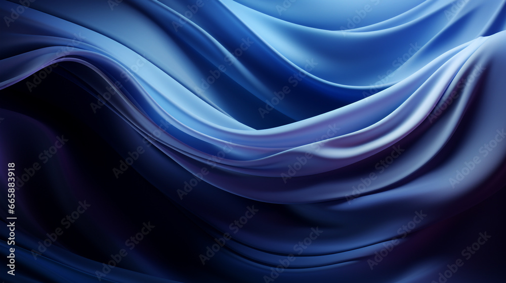 Obraz premium Abstract blue background gradient with dark blue
