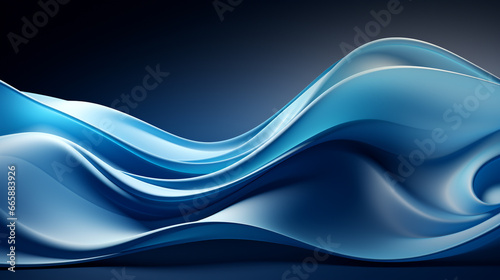 Abstract blue background gradient with dark blue