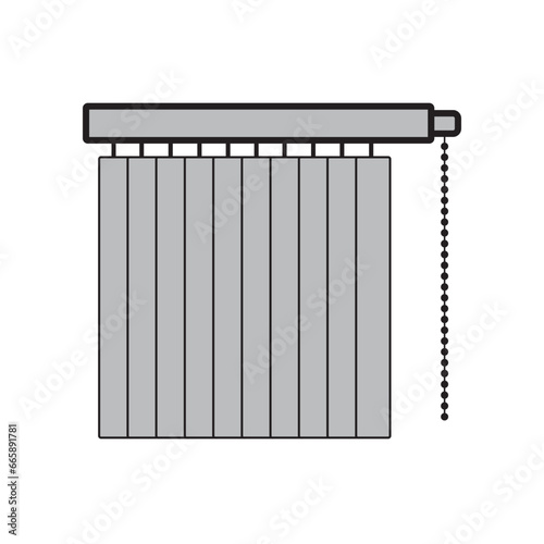roller blind icon design vector isolated