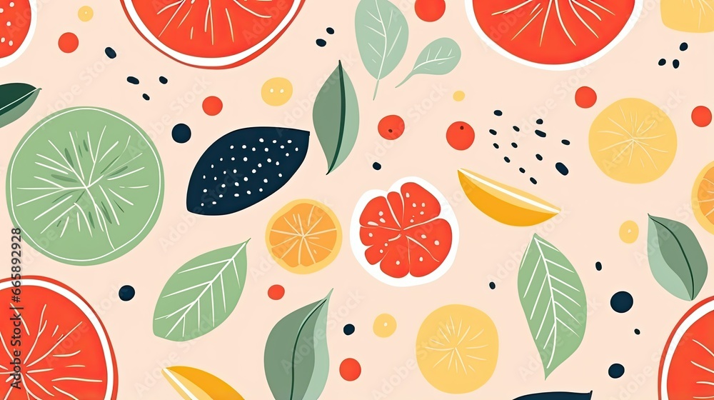 Abstract fruit plant leaf simple shape, minimal botanic eco agriculture concept. Nature illustration fruits background. Abstract fruit plant leaf simple shape, minimal botanic eco agriculture concept. Nature illustration fruits background.