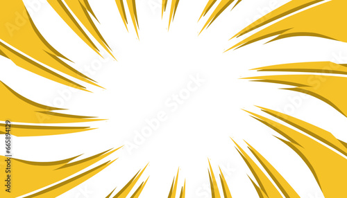 Wallpaper Mural Illustration of an abstract comic background with a yellow pattern. Perfect for adding energy and excitement to graphic designs, posters, websites, comics, banners, magazine covers, invitation covers  Torontodigital.ca