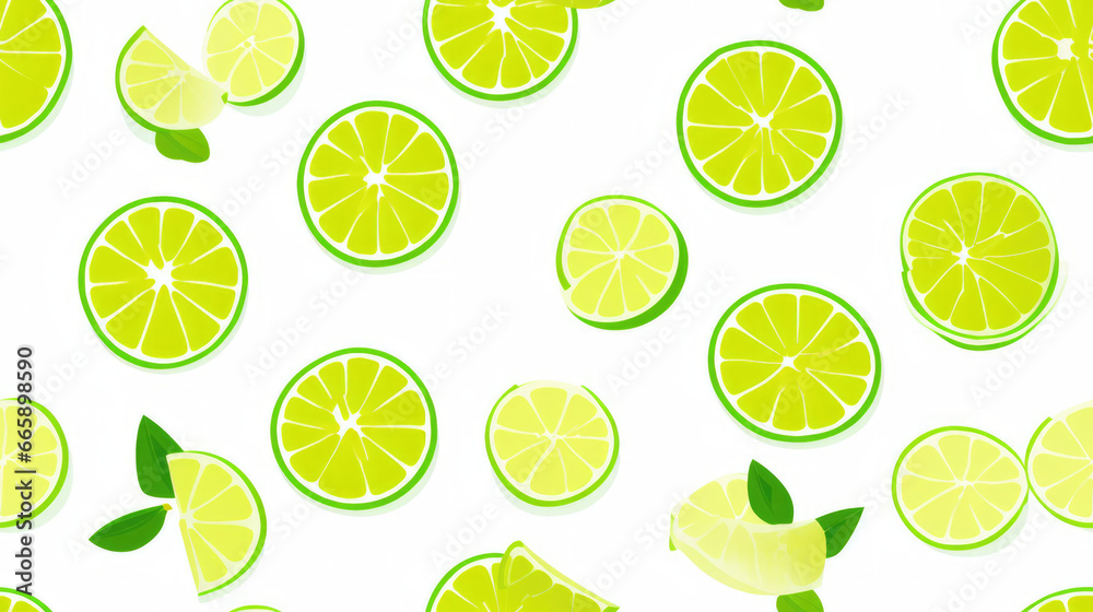 Small Lime,  pattern banner wallpaper