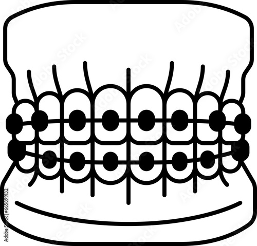 orthodontic  icon