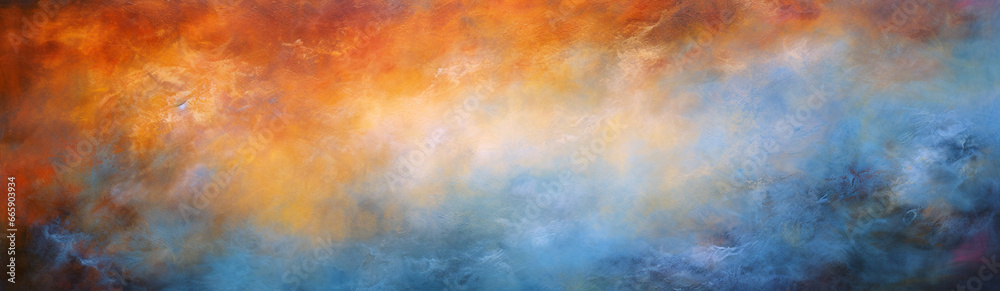 Colorful Painting Background Texture Banner