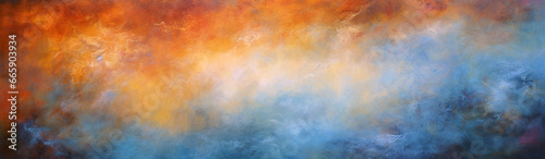 Colorful Painting Background Texture Banner