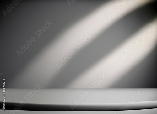 Wallpaper Mural Gray background for presentation with beautiful lights and shadows. AI Generated. Torontodigital.ca