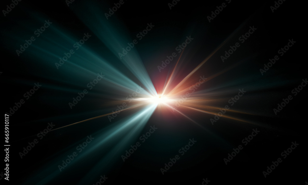 Light effect ray shining sun bright flash Special lens flare	
