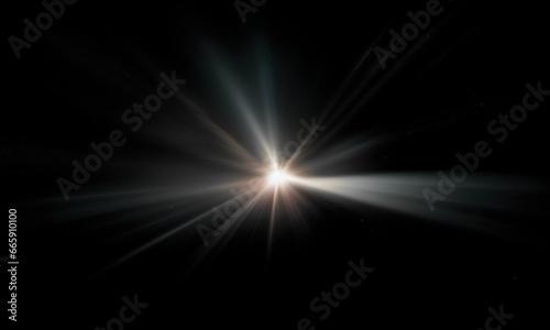 Light effect ray shining sun bright flash Special lens flare 