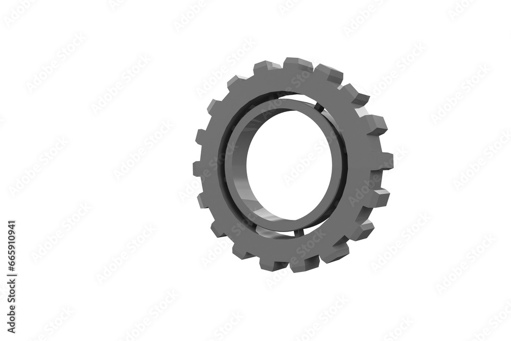 Digital png illustration of gray gear with copy space on transparent background Digital png illustration of gray gear with copy space on transparent background