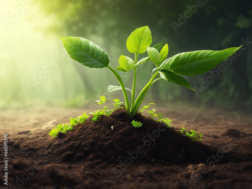 plant growing