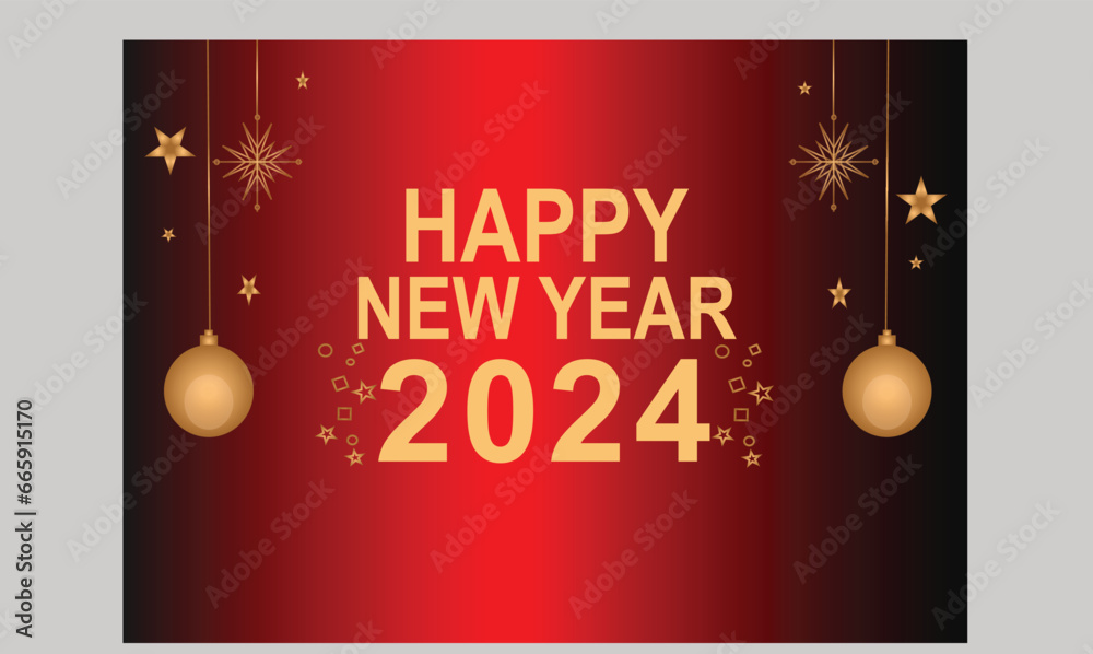vector happy new year design illustration for social media or business,