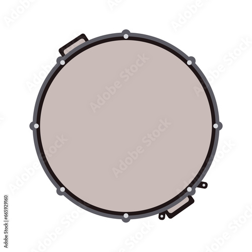 Snare Drum Vector Illustration