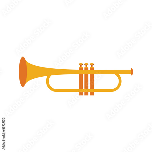 Trumpet Vector Illustration