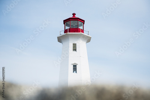 Iconic Peggy s Cove Lighthouse of Nova Scotia