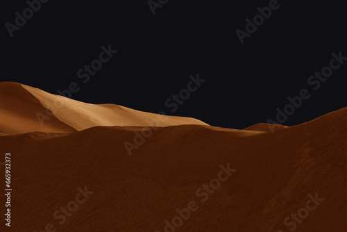 Fototapeta Naklejka Na Ścianę i Meble -  Erg Chebbi Dunes - Wind Sculptures
