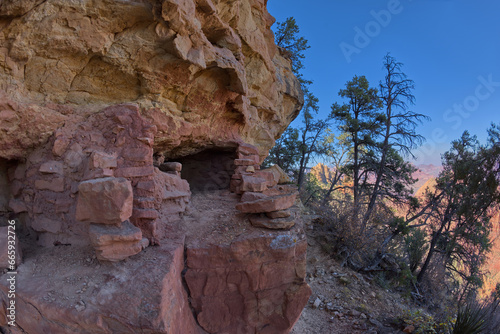 Ruins of Buggeln Hill at Grand Canyon AZ