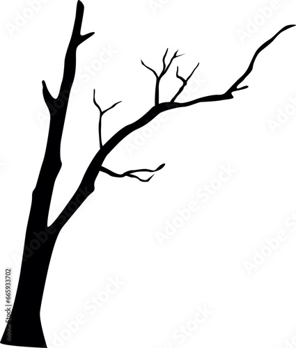 Halloween Tree Silhouette