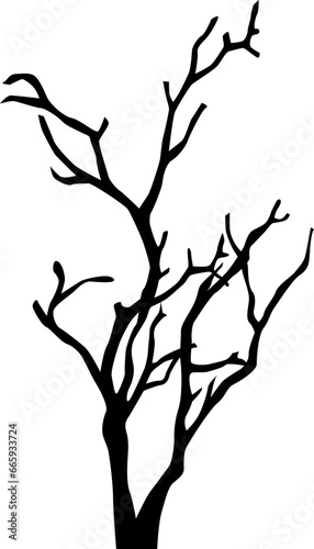 Halloween Tree Silhouette