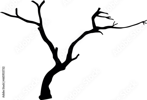 Halloween Tree Silhouette