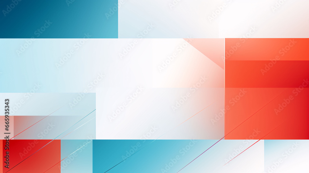 geometric shapes abstract background generative ai
