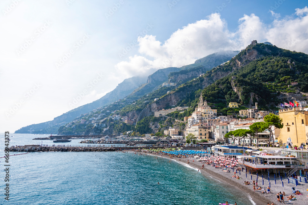 View of The Amalfi Coast