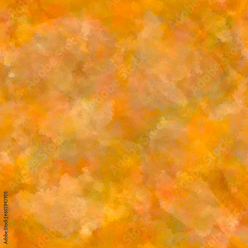 Abstract bright yellow orange brown painted layered background Autumn season concept © Olga