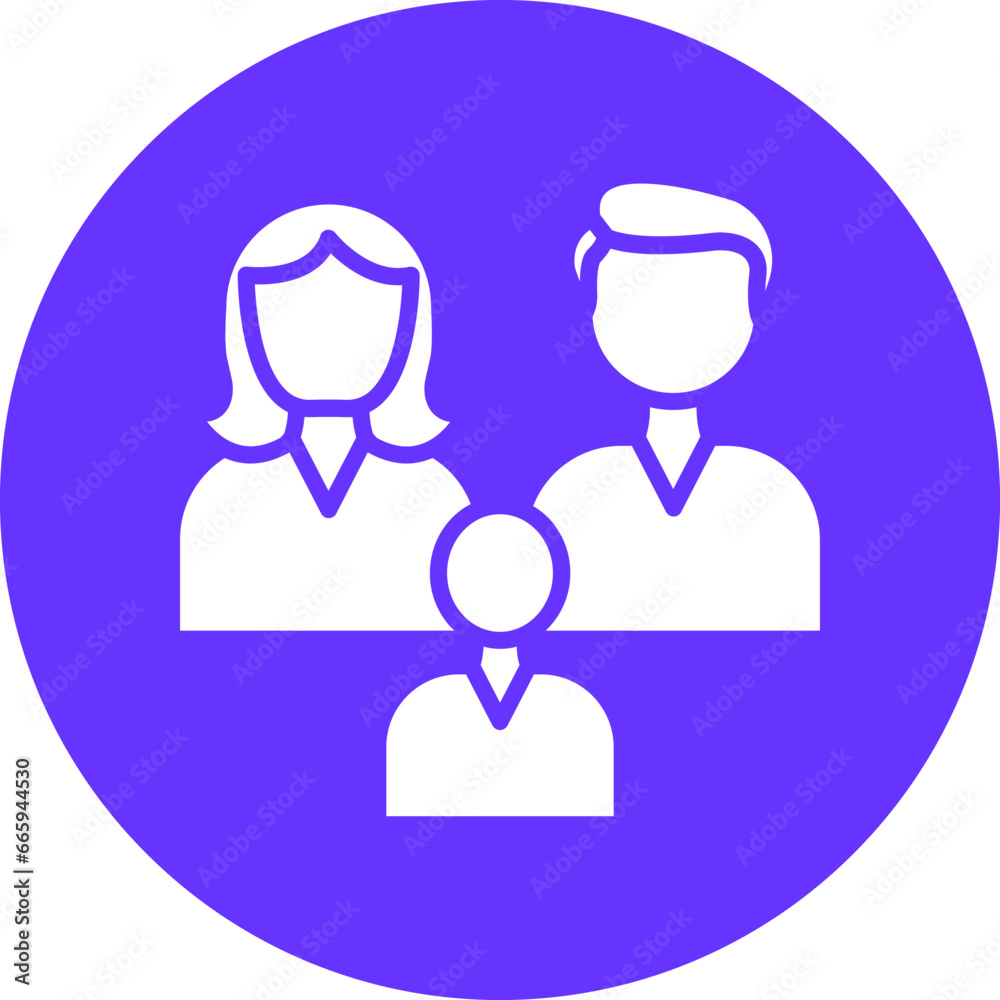 Vector Design Customer Family Icon Style Vector Design Customer Family Icon Style