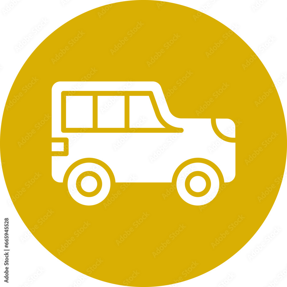 Vector Design Suv Icon Style Vector Design Suv Icon Style