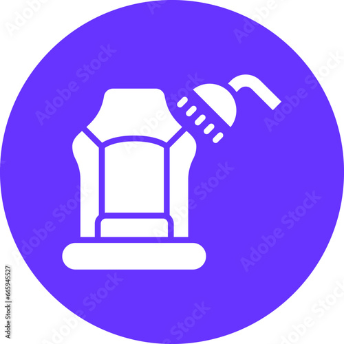 Vector Design Seat Cleaning Icon Style