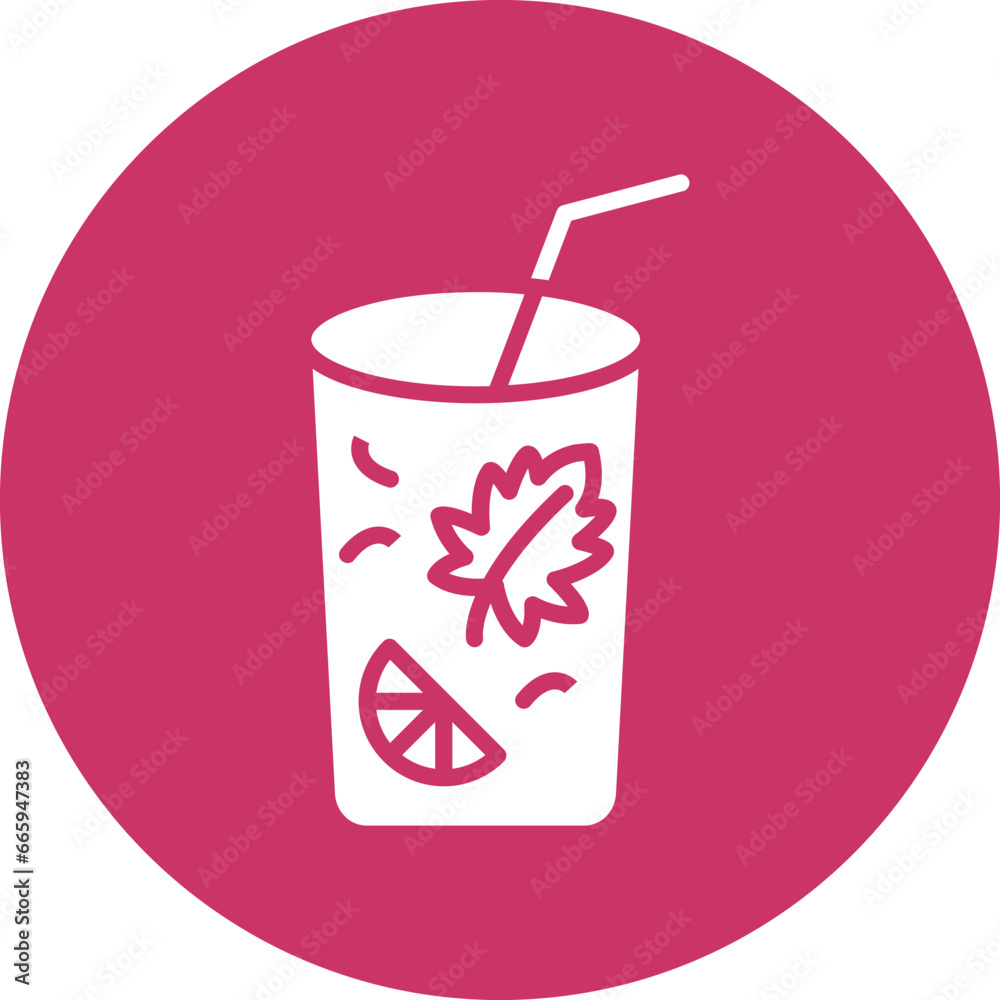 Vector Design Mojito Icon Style