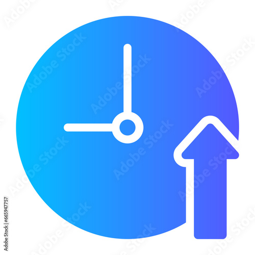 arrow gradient icon